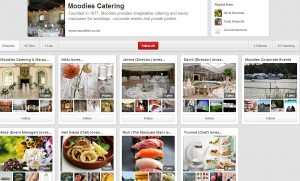 Pinterest front page