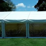 Panoramic windows, modern marquees